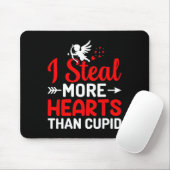 Ich stehle mehr Herzen als Cupido Mousepad (Mit Mouse)