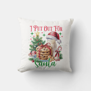 Ich stelle für den Weihnachtsmann aus Kissen