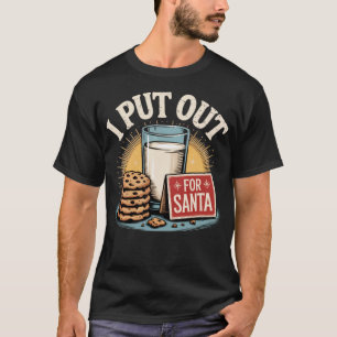 Ich stelle für den Weihnachtsmann aus T-Shirt