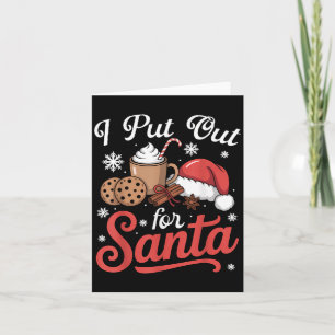 Ich stelle für Weihnachtskekse lustige Weihnachtsf Karte