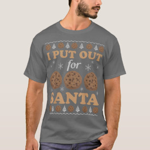 Ich stelle Weihnachts-Süßigkeiten für Kekse aus T-Shirt