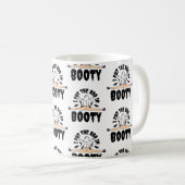 Ich stellte den Boo in Hintern Funny Halloween Gho Kaffeetasse (VorderseiteRechts)