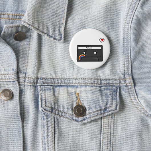 Ich stellte Sie ein Mischband her Button (Beispiel)