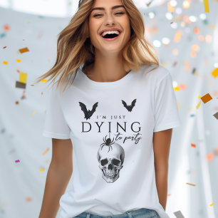 Ich sterbe vor Sehnsucht nach einer gothischen Hal T-Shirt