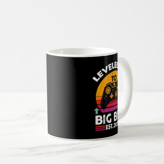 Ich stieg auf den Big Brother 2026 Funny Big Bro A Kaffeetasse (VorderseiteRechts)