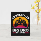 Ich stieg auf den Big Brother 2026 Funny Big Bro A Karte (Gelbe Blume)