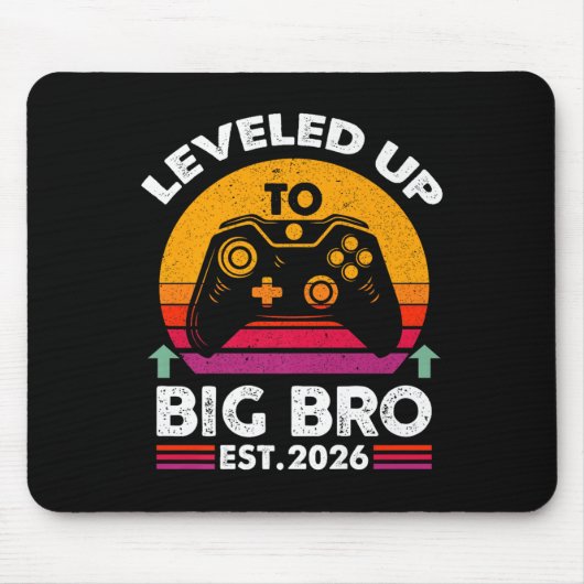 Ich stieg auf den Big Brother 2026 Funny Big Bro A Mousepad (Vorne)