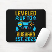 Ich stieg bis zum Ehemann Est 2025, nur verheirate Mousepad (Mit Mouse)