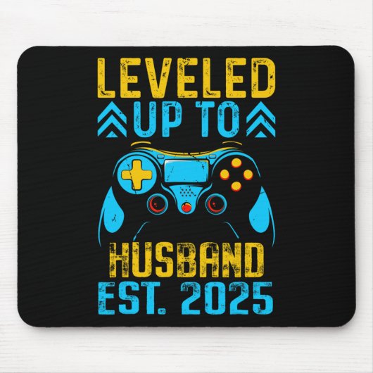 Ich stieg bis zum Ehemann Est 2025, nur verheirate Mousepad (Vorne)
