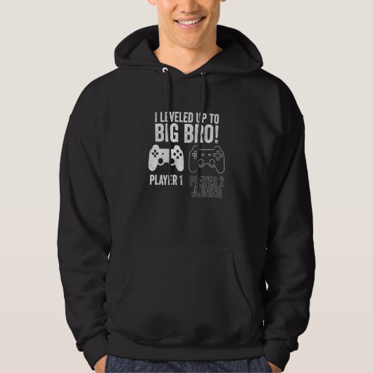 Ich stieg bis zum großen Bro! New Older Brother Ga Hoodie (Vorderseite)