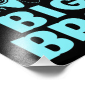 Ich stieg bis zur großen Bro Fotodruck (Ecke)