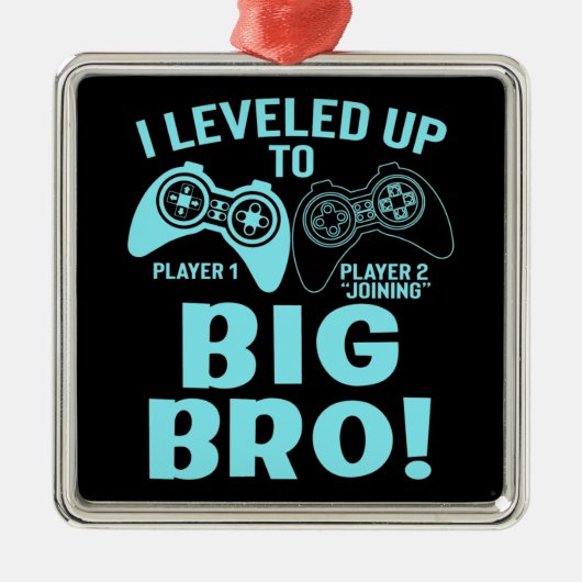 Ich stieg bis zur großen Bro Ornament Aus Metall (Vorne)