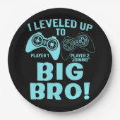 Ich stieg bis zur großen Bro Pappteller (Vorderseite)