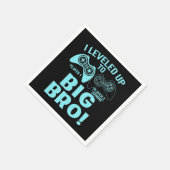 Ich stieg bis zur großen Bro Serviette (Ecke)