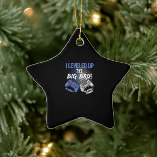 Ich stieg zu Big Bro, die zum großen Bruder beförd Keramik Ornament