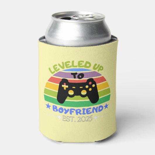 Ich stieg zu Boyfriend Funny Gamer Est auf. 2025 Dosenkühler (Kanne Vorderseite)