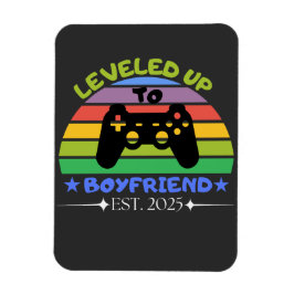 Ich stieg zu Boyfriend Funny Gamer Est auf. 2025 Magnet