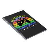 Ich stieg zu Boyfriend Funny Gamer Est auf. 2025 Notizblock (Rechte Seite)