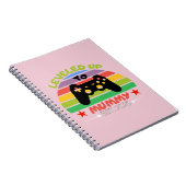 Ich stieg zu Mama Funny Gamer Est auf. 2025 Frauen Notizblock (Rechte Seite)