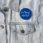Ich stimme! Bist du's? Button (Beispiel)