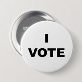 Ich stimme button (Vorne & Hinten)