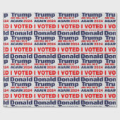 ICH STIMME DONALD TRUMP GESCHENKPAPIER (Flach)