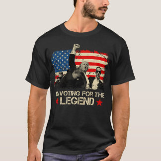 Ich stimme für das legendäre Shirt für Trump Fan A