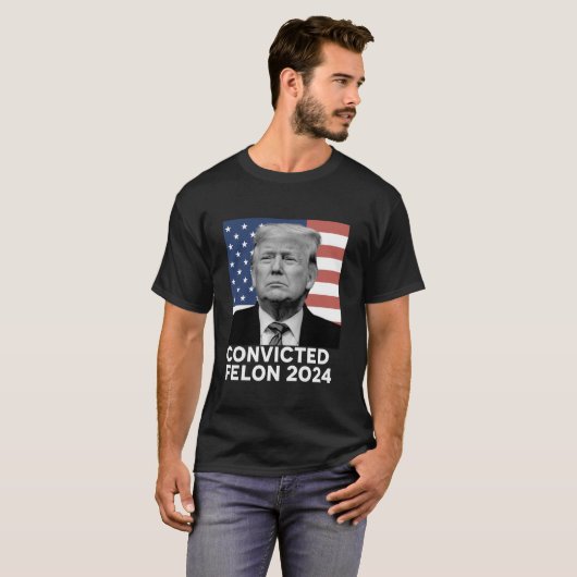 Ich stimme für das Shirt des verurteilten Felon Tr (Vorne ganz)