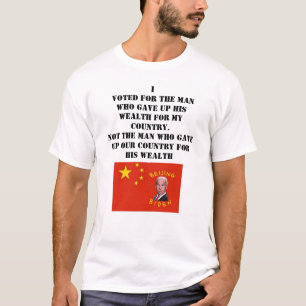 ICH STIMME FÜR DEN MANN FLEECE BLANKET T-Shirt