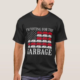 Ich stimme für den Müll Trump 2024 Stolz, zu sein T-Shirt