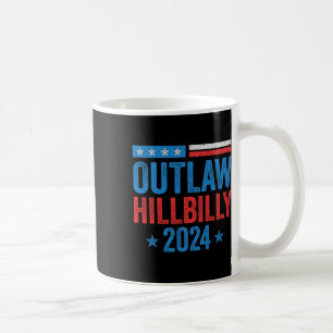 Ich stimme für den Outlaw und die Hillbilly-Wahl Kaffeetasse