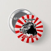 Ich stimme für den Pit Bull Button (Vorne & Hinten)