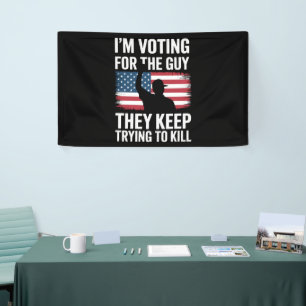 Ich stimme für den Typen, den sie immer wieder zu  Banner