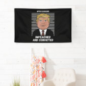 Ich stimme für den verurteilten Felon Pro Trump 20 Banner (Insitu)