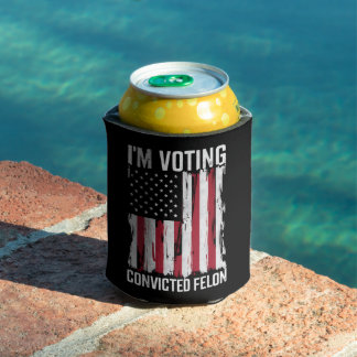 Ich stimme für den verurteilten Felon Pro Trump 20 Dosenkühler