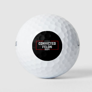 Ich stimme für den verurteilten Felon Pro Trump 20 Golfball