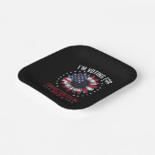 Ich stimme für den verurteilten Felon Pro Trump 20 Pappteller (Gewinkelt)