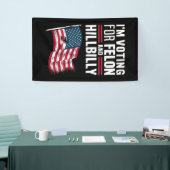 Ich stimme für die Felon & The Hillbilly 2024 Pro Banner (Messeveranstaltung)