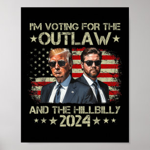 Ich stimme für die Outlaw &amp;die Hillbilly 2024  Poster