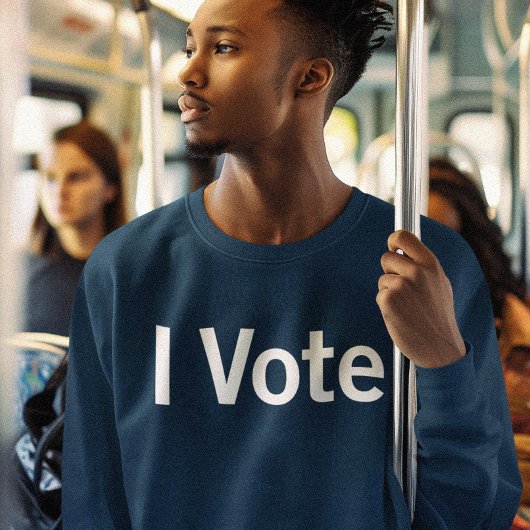 Ich STIMME für Dunklen T - Shirt | weiß