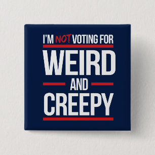 Ich stimme nicht für komisch und gruselig button