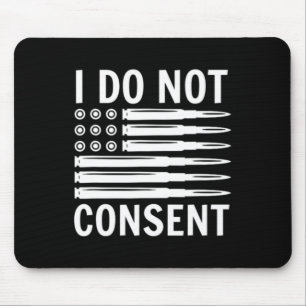 Ich stimme nicht zu Republikanisch Konservativ Bea Mousepad