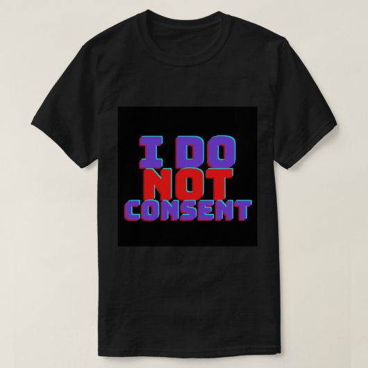 ICH STIMME NICHT ZU T-Shirt (Design vorne)