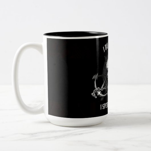 ICH STIMME NICHT ZWEIFARBIGE TASSE (Links)