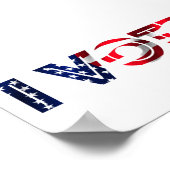 Ich stimme poster (Ecke)