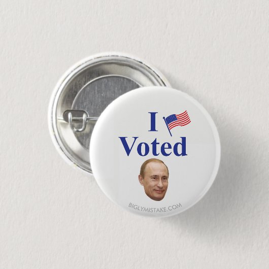 ICH STIMMTE BUTTON (Vorne & Hinten)