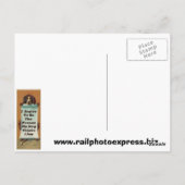 Ich strebe an; Postkarte (Rückseite)