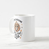 Ich Streite Nicht, Ich Bin Einfach Ein Löwe – Lust Kaffeetasse (Vorderseite Links)