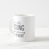 Ich streite nicht kaffeetasse (Vorderseite Links)