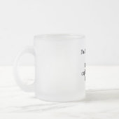 Ich streite nicht mattglastasse (Links)